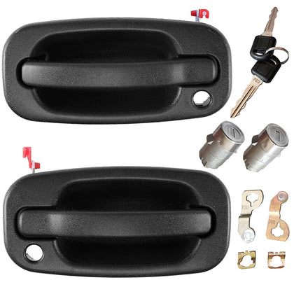 Lcyolada driver side front handle close-up, durable replacement restoring operation