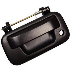 Lcyolada front view of metal tailgate handle showing durable construction and fit