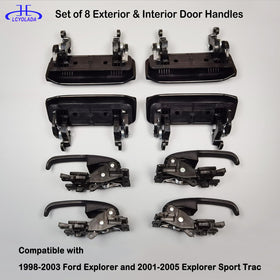 Lcyolada front interior handle mounted inside door illustrating ergonomic grip