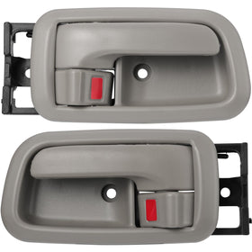 Lcyolada front left and right handle pair showing light gray bezels and complete assembly for quick replacement