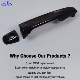 Lcyolada installed on Toyota Sienna driver door showing restored look and function benefit