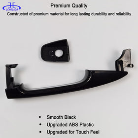 Lcyolada key hole close-up showing precise cutout for secure manual access benefit