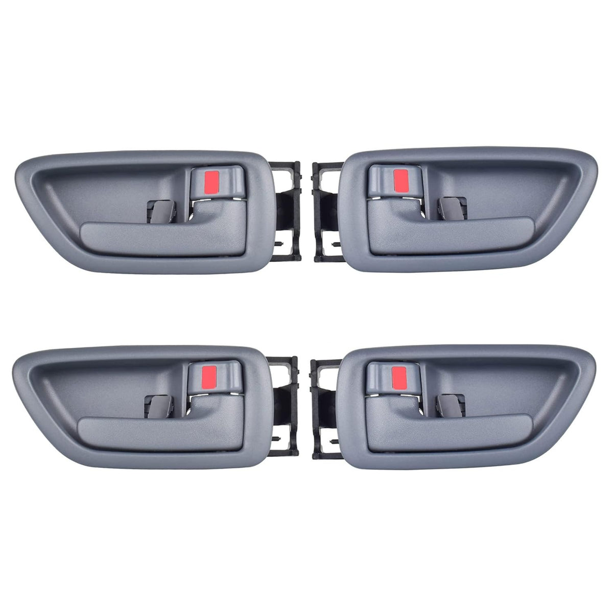 Lcyolada gray handle set front packaging showing four handles and fit benefit