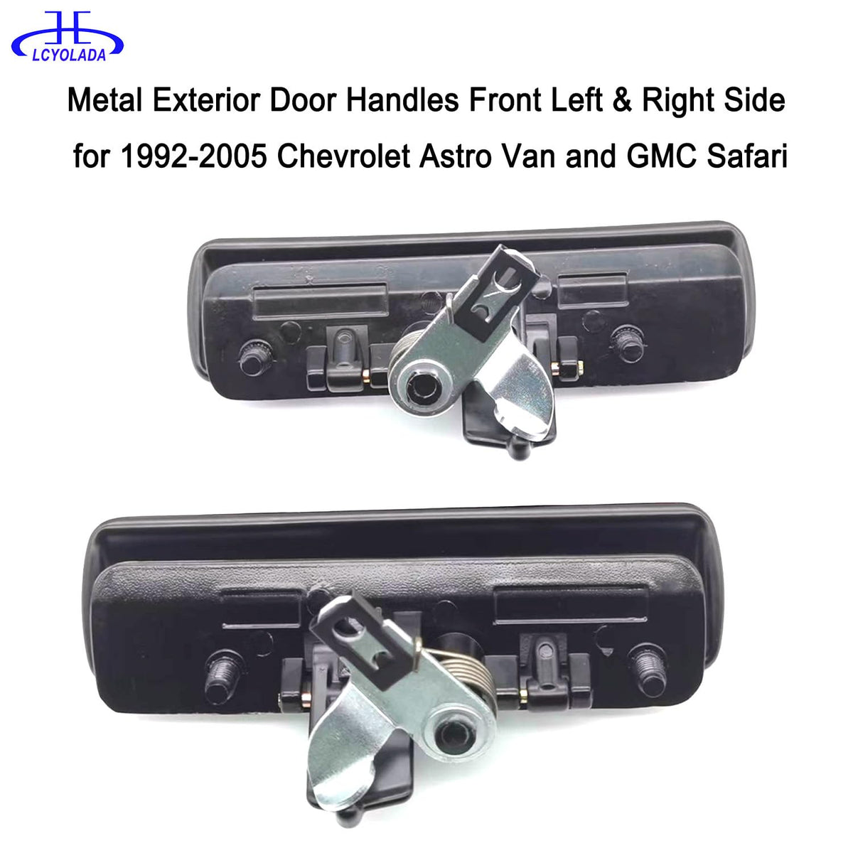 Lcyolada front passenger handle front view fit-for-OEM look and restored exterior appearance