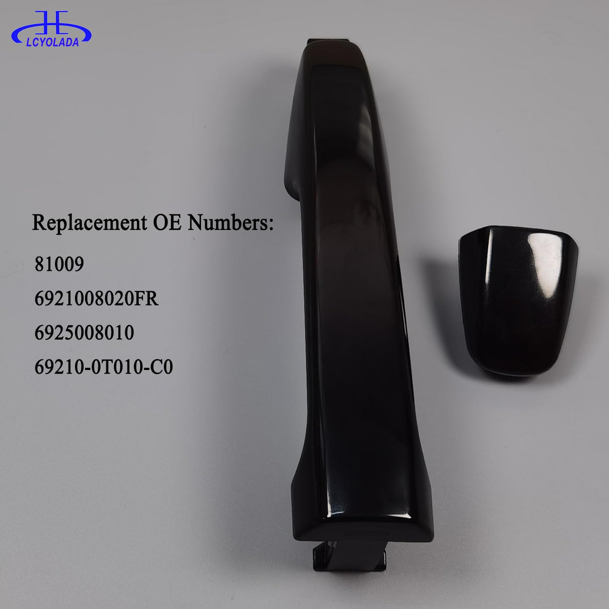 Lcyolada handle backside showing mounting points for easy installation benefit