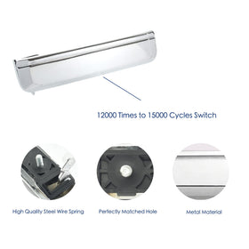 Lcyolada handle installed on front driver door demonstrating clean fit