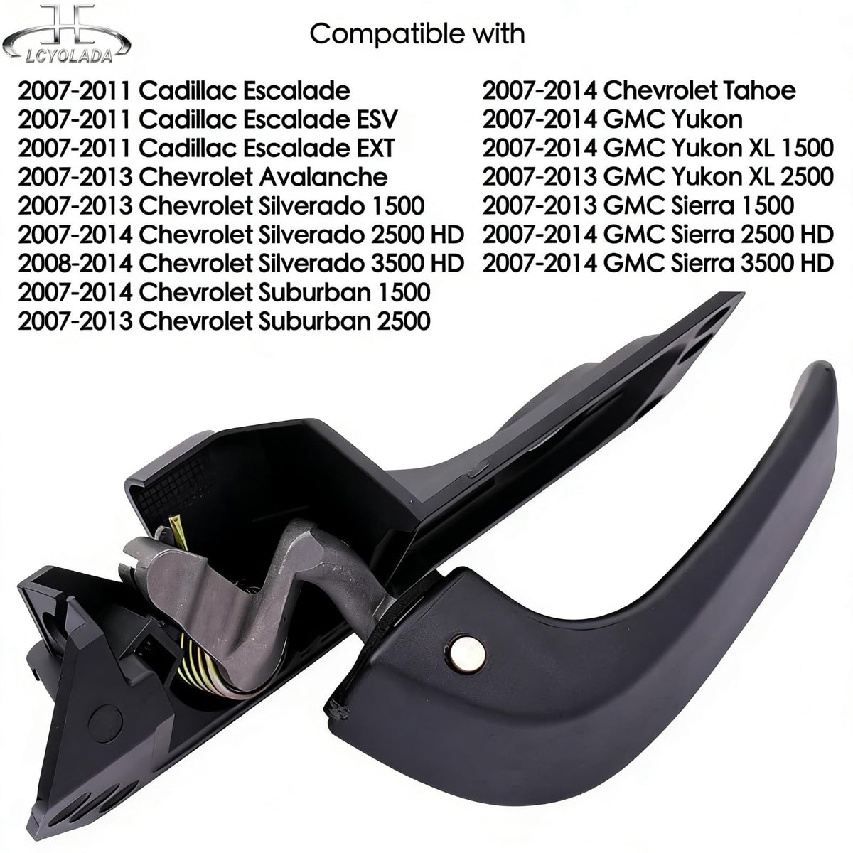 Lcyolada handle label with OE numbers highlighting correct replacement match