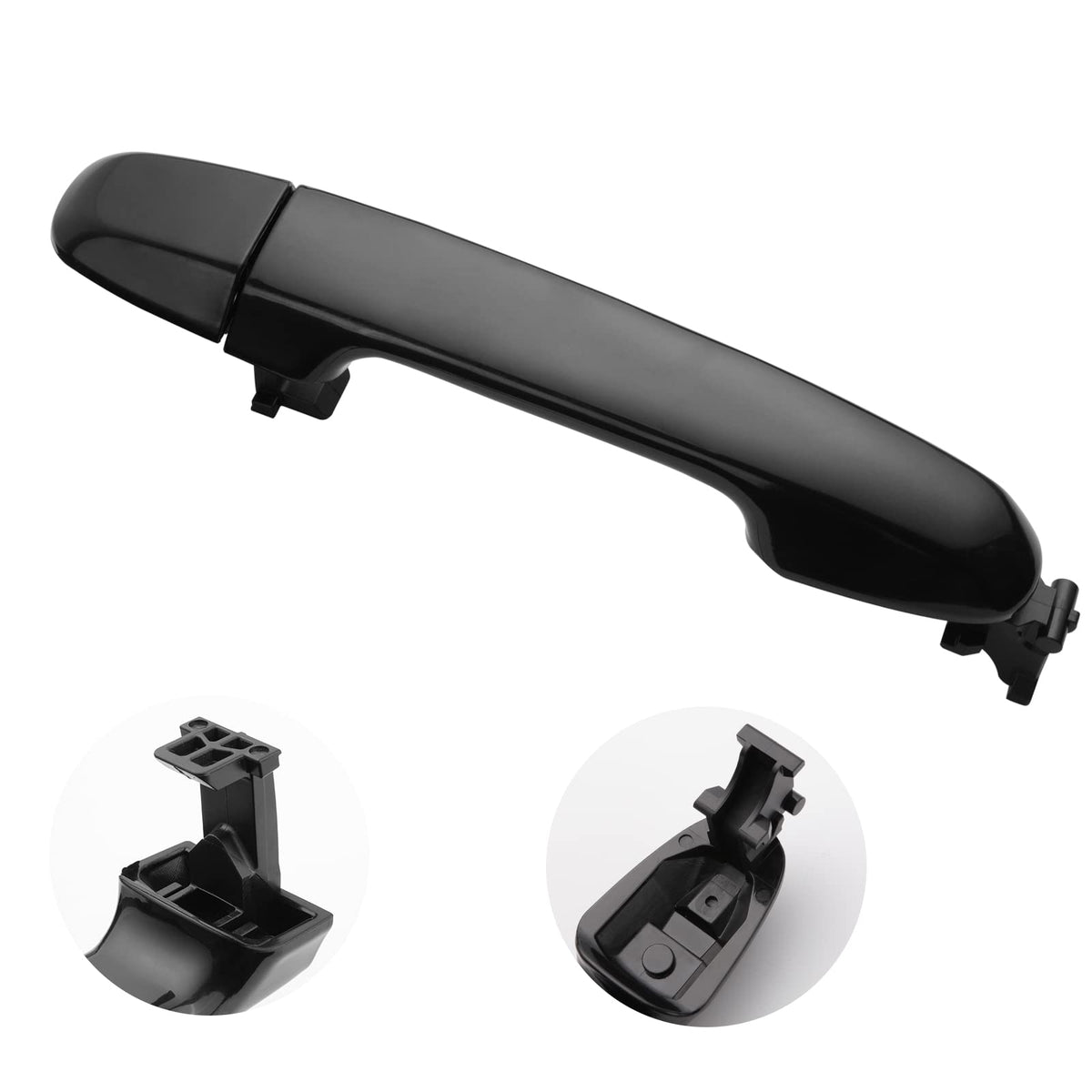 Lcyolada handle mounted on Toyota Camry door demonstrating real-world appearance