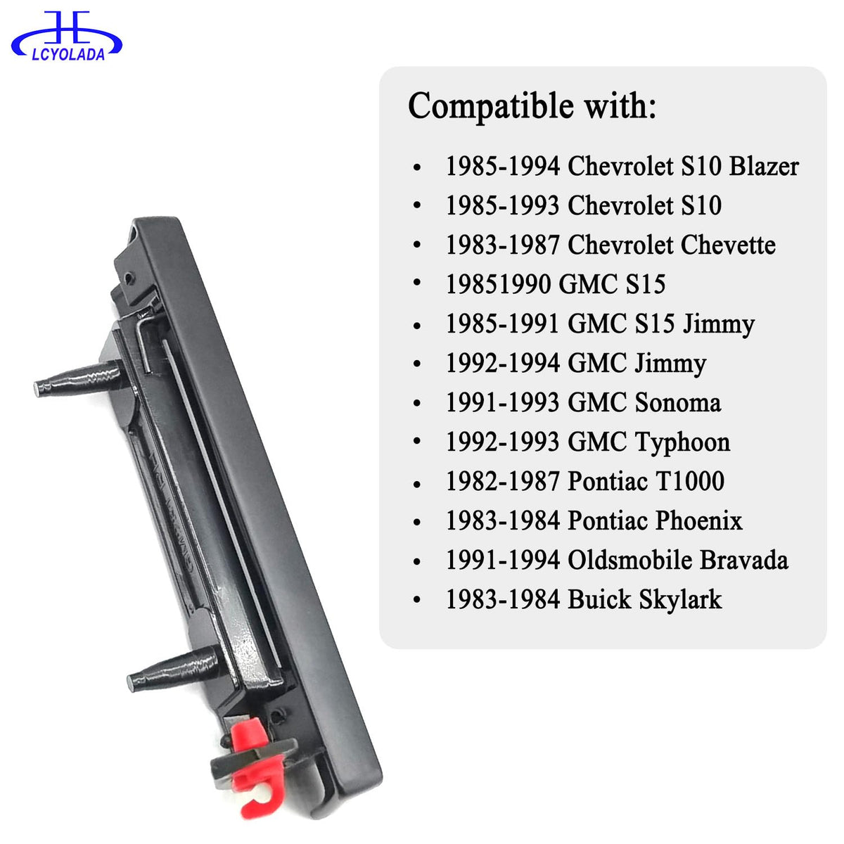 Lcyolada handle mounting points detail highlighting precise fitment