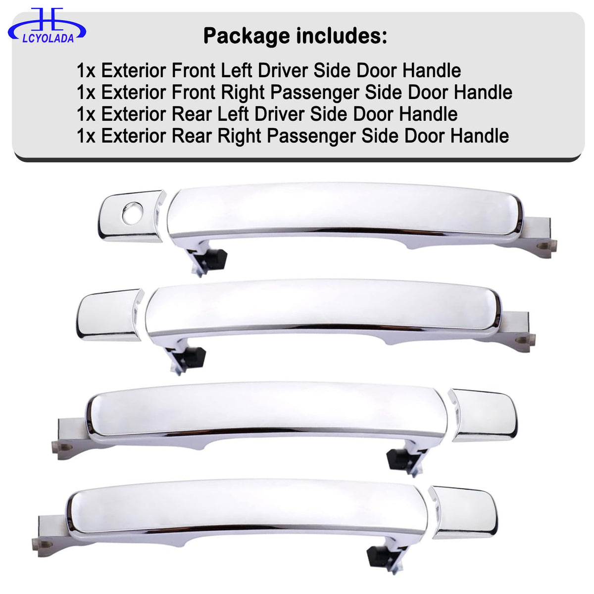 Lcyolada handle beside ruler for accurate size and fitment benefit