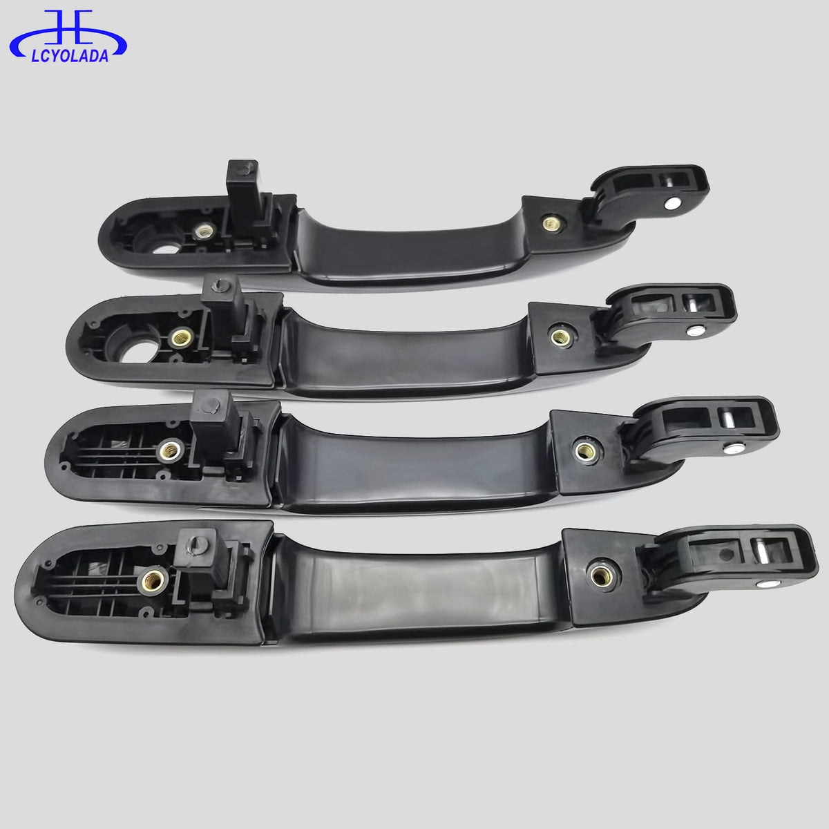 Lcyolada handle installed on front passenger door showing correct fit
