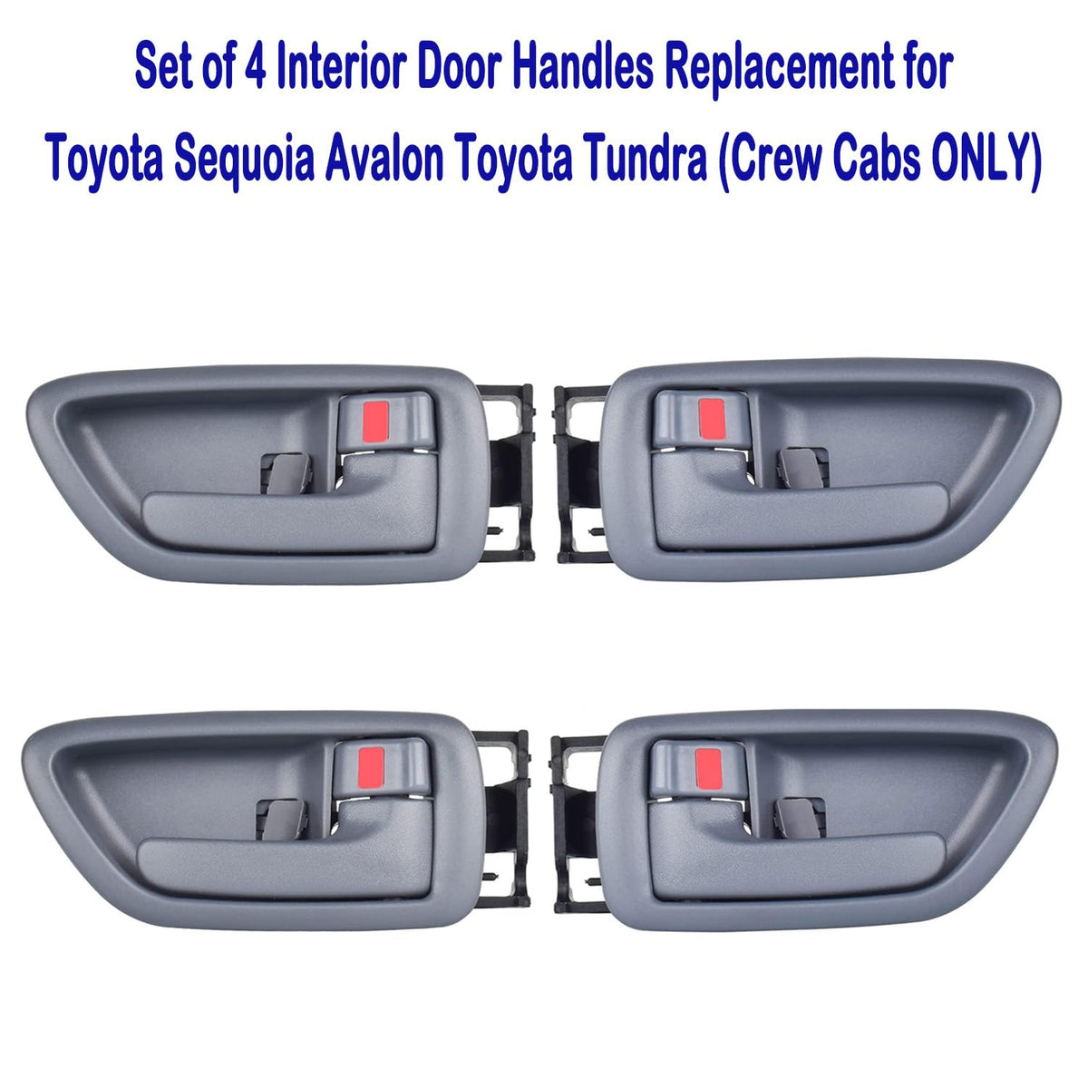Lcyolada handle installed in front driver door demonstrating correct fit benefit