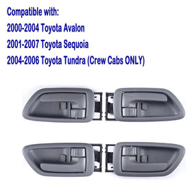 Lcyolada handle installed in rear passenger door showing matching appearance benefit