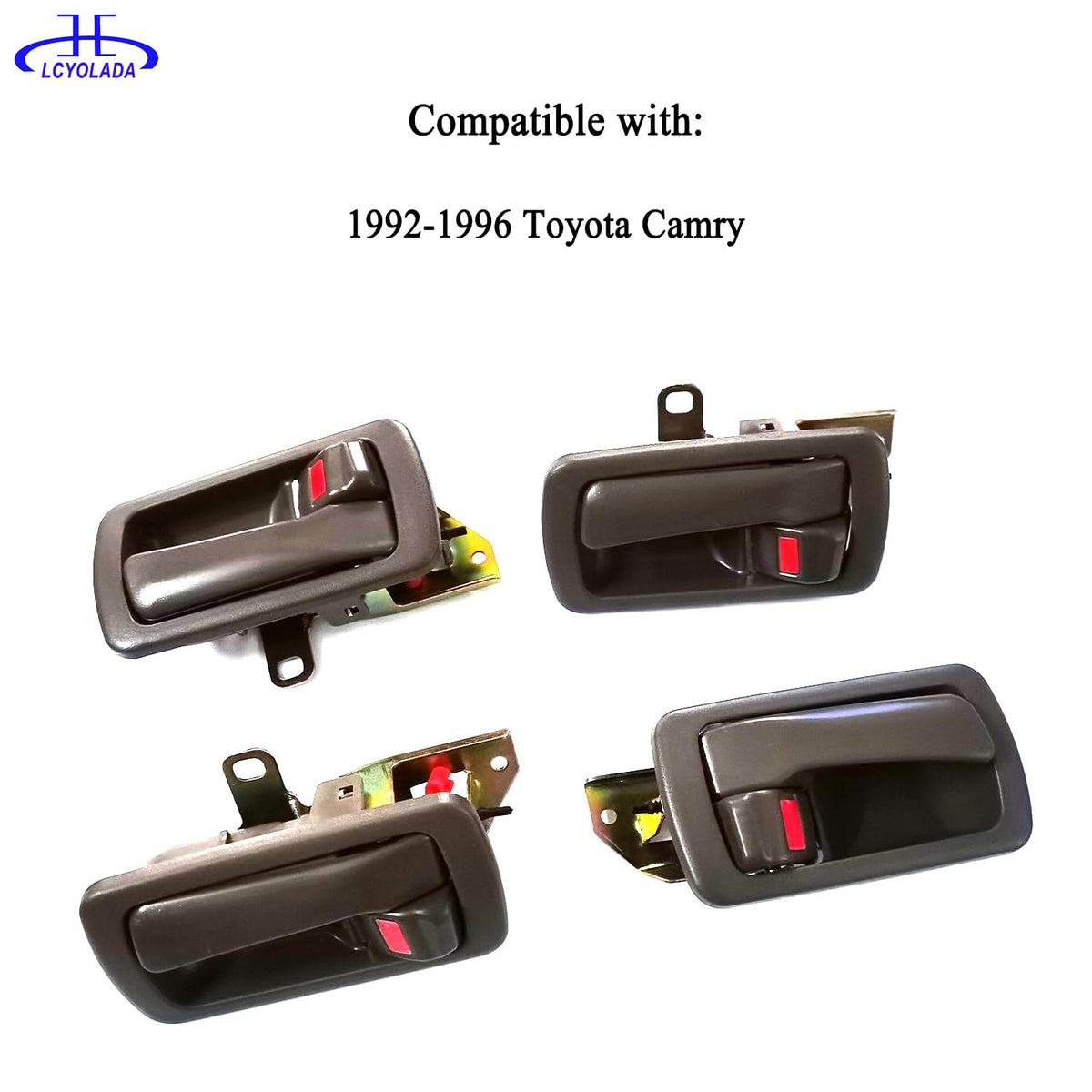 Lcyolada handle installed on Camry door demonstrating proper alignment and restored look