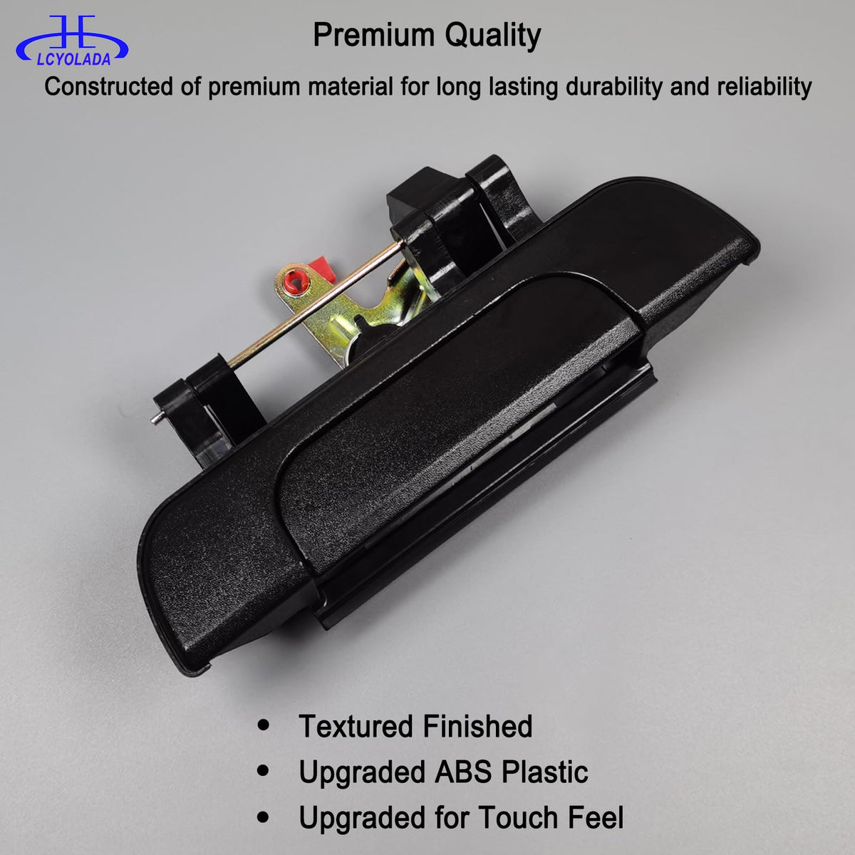 Lcyolada interior handle showing pull grip and smooth operation benefit