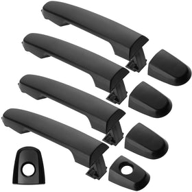 Lcyolada door handle in garage during installation illustrating easy DIY replacement