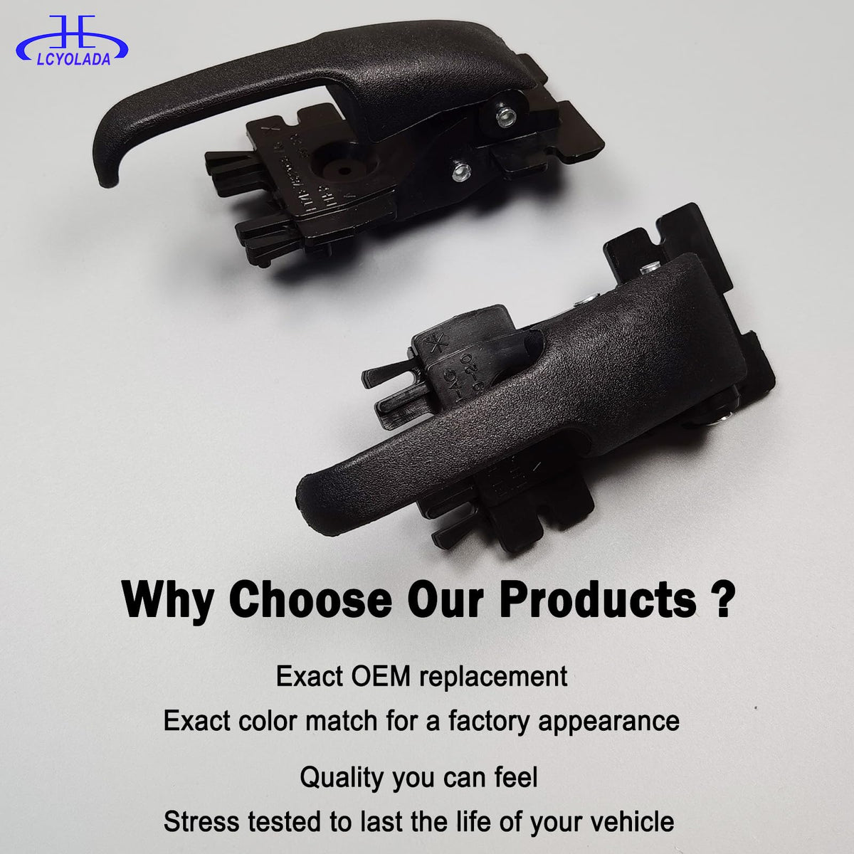 Full packaged Lcyolada eight-piece handle set ready for vehicle door refresh