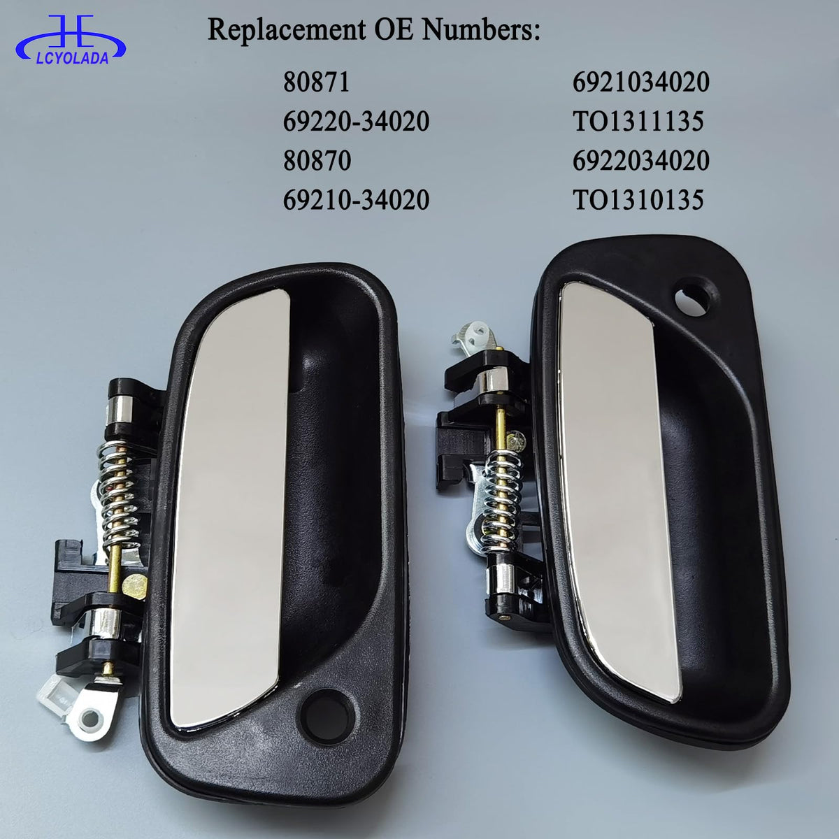 Lcyolada handle beside ruler showing scale for proper size verification before purchase