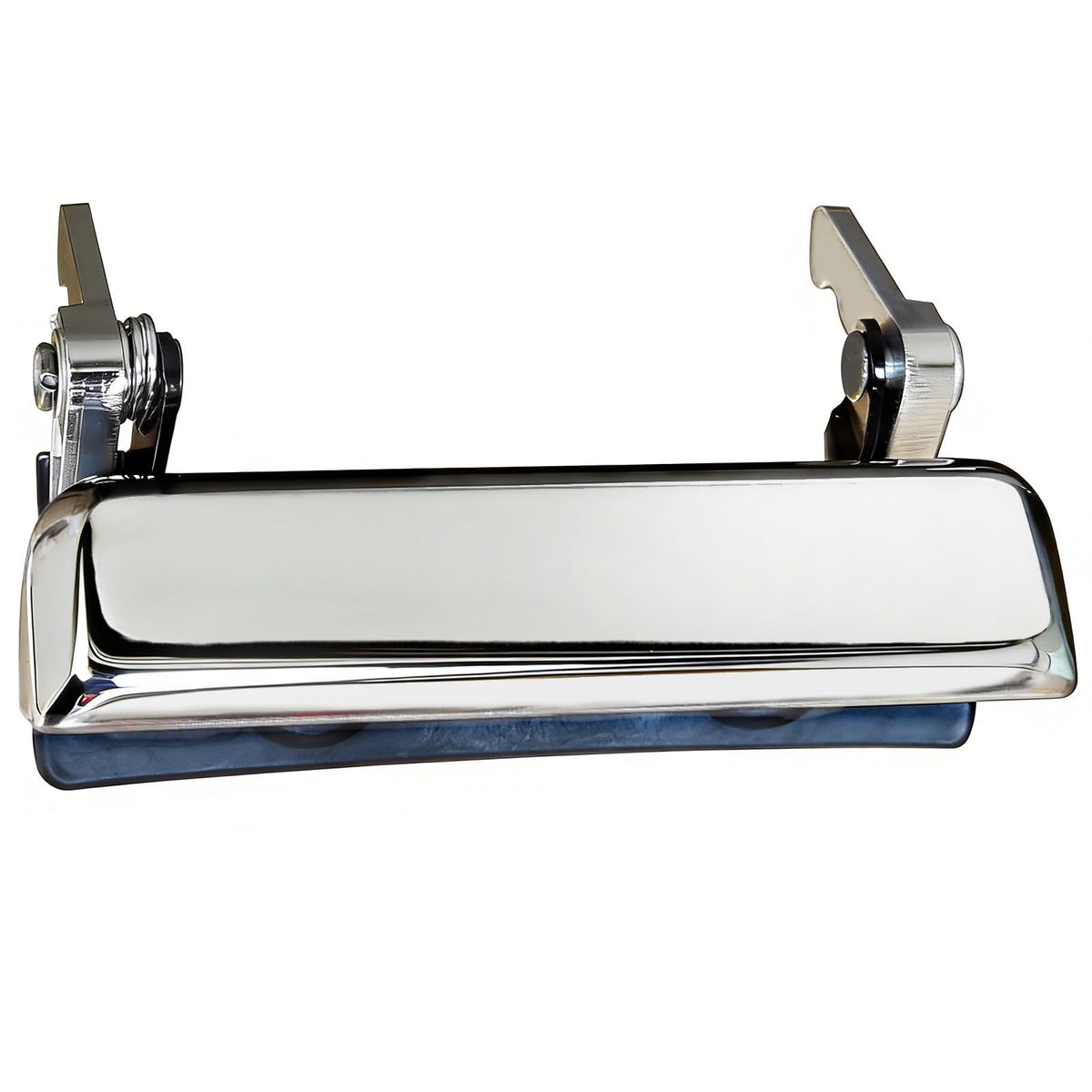 Lcyolada front view chrome tailgate handle showing fit and clean finish