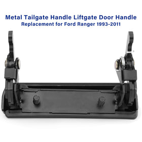 Lcyolada tailgate handle side profile highlighting metal construction benefit