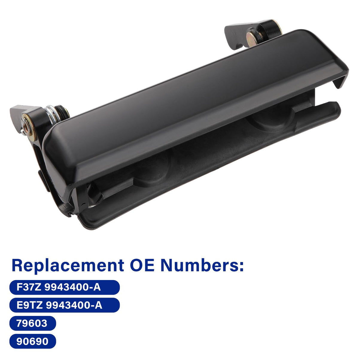 Lcyolada tailgate handle beside ruler showing scale for correct fitment