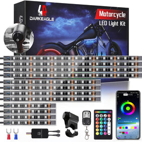LD DARKEAGLE front packaging showing complete 12-piece kit and contents for easy setup