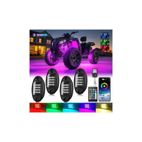 LD DARKEAGLE front pod assembly showing durable housing and bright lights for visibility