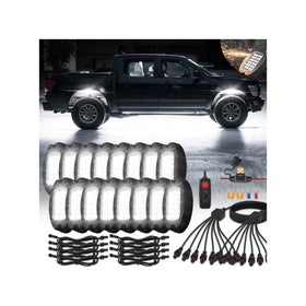 LD DARKEAGLE front view assembled kit showing full 16-pod layout and quick install benefits