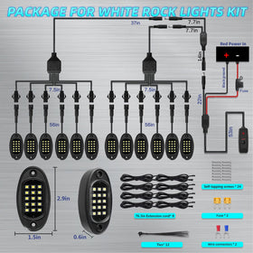 LD DARKEAGLE pod with screws, zip ties, and heat-shrink demonstrating easy mounting