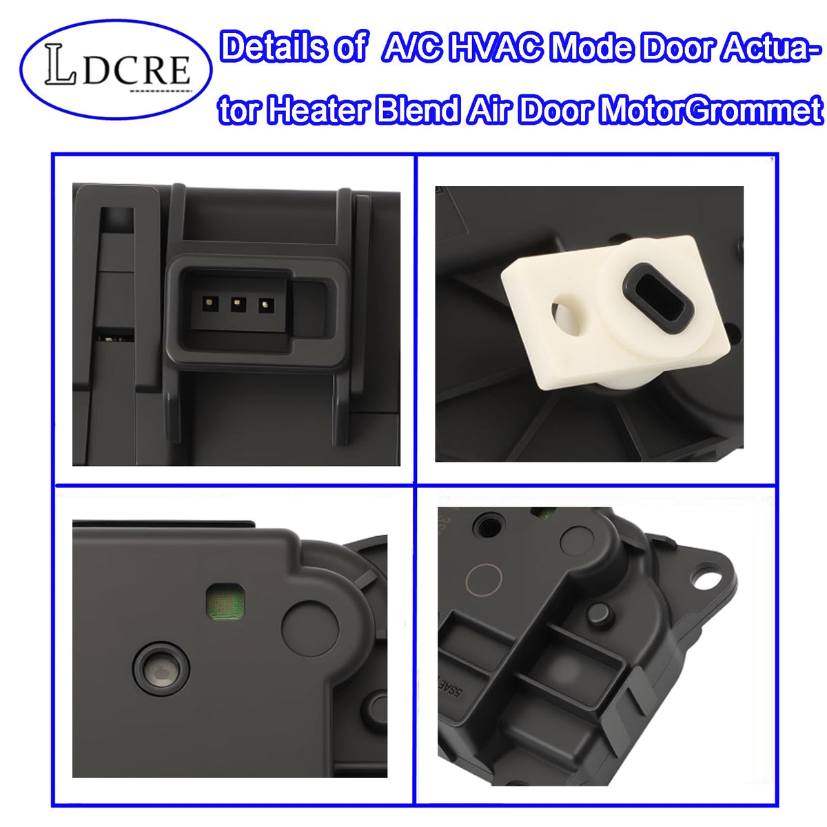 LDCRE actuator installed in dash restoring proper airflow control benefit