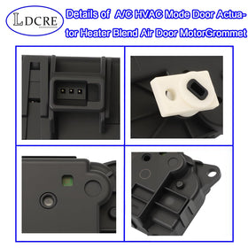 LDCRE actuator installed in dash restoring proper airflow control benefit
