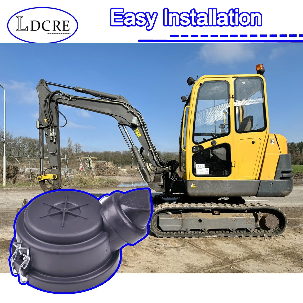 LDCRE cap packaged securely preventing shipping damage