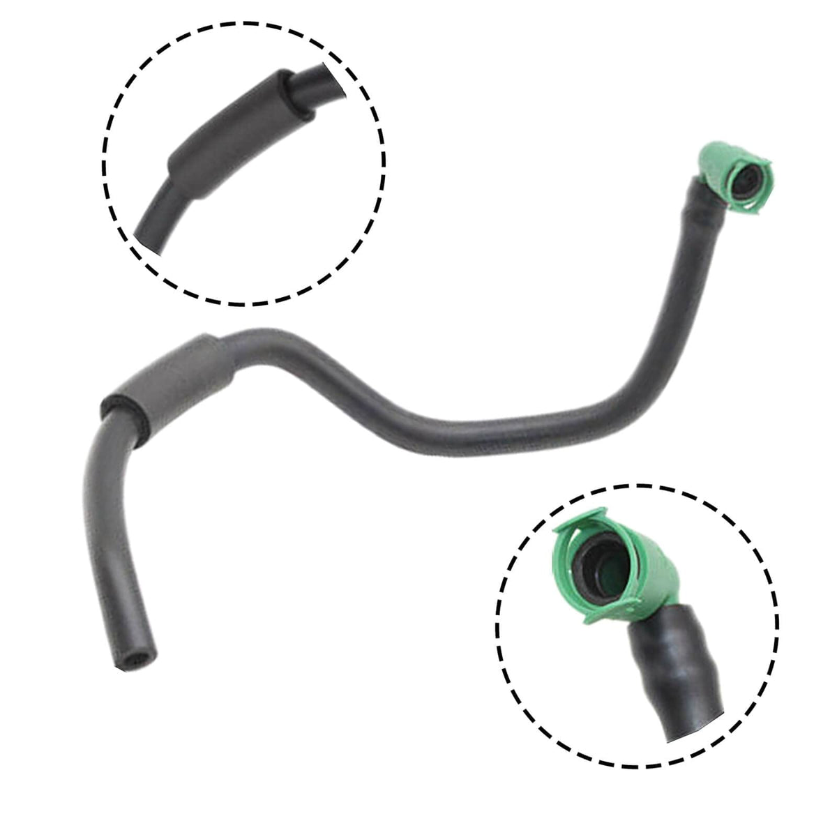 LDCRE installed underhood showing correct routing and clip alignment benefit