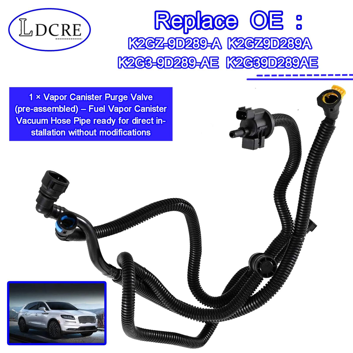 LDCRE side profile of purge valve highlighting durable construction