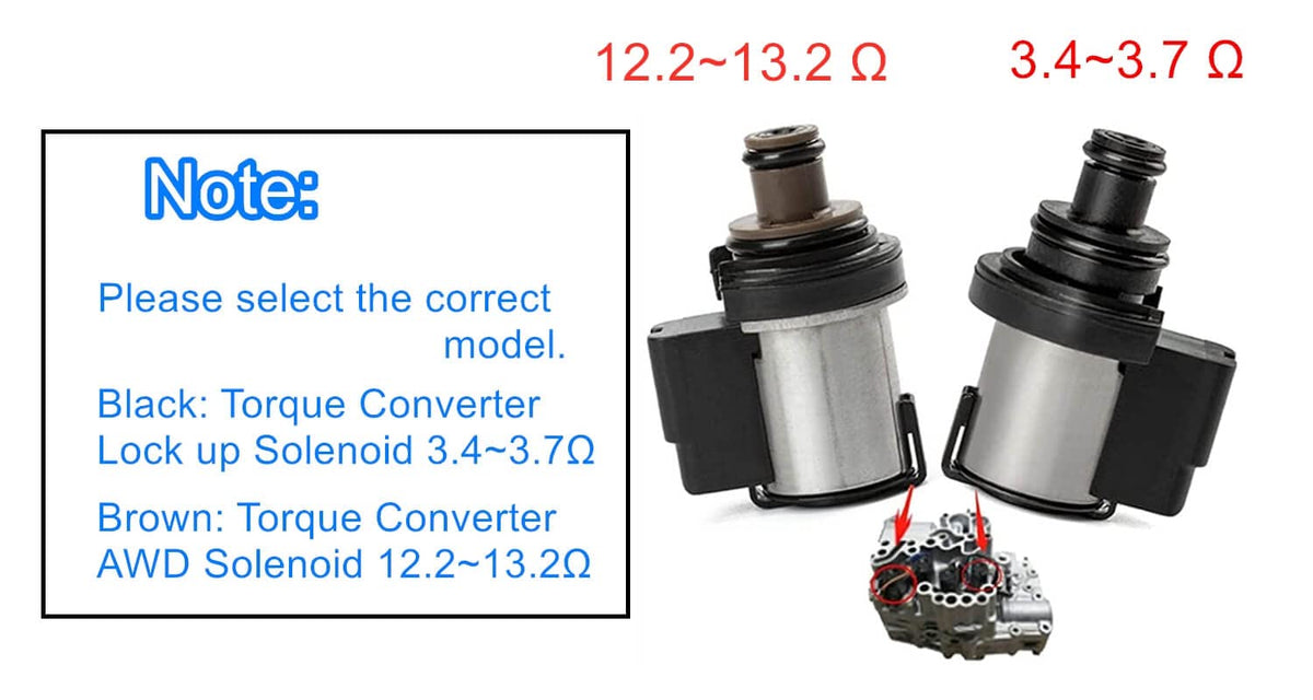 LDCRE solenoid electrical connector detail for easy plug‑in replacement