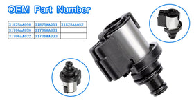 LDCRE solenoid installed in Subaru valve body improving pressure control
