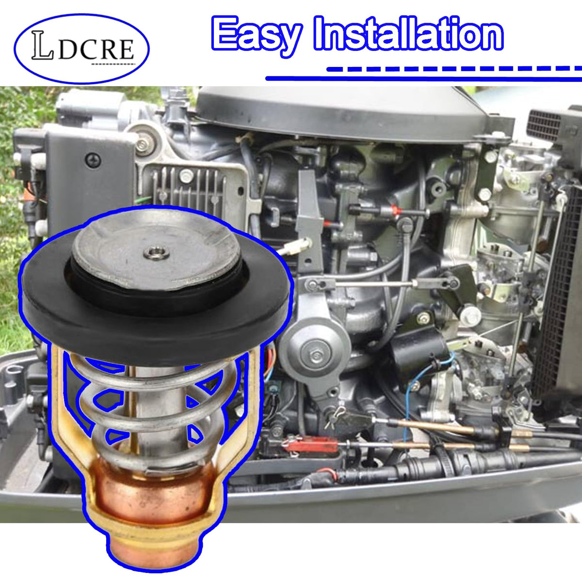 LDCRE thermostat corrosion-resistant finish reducing rust risk benefit