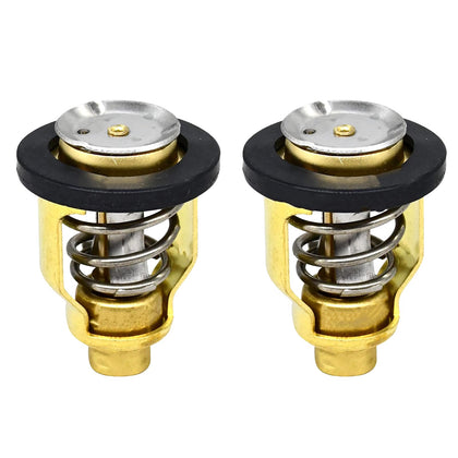 LDCRE thermostat front view showing fit and OEM-style flange benefit