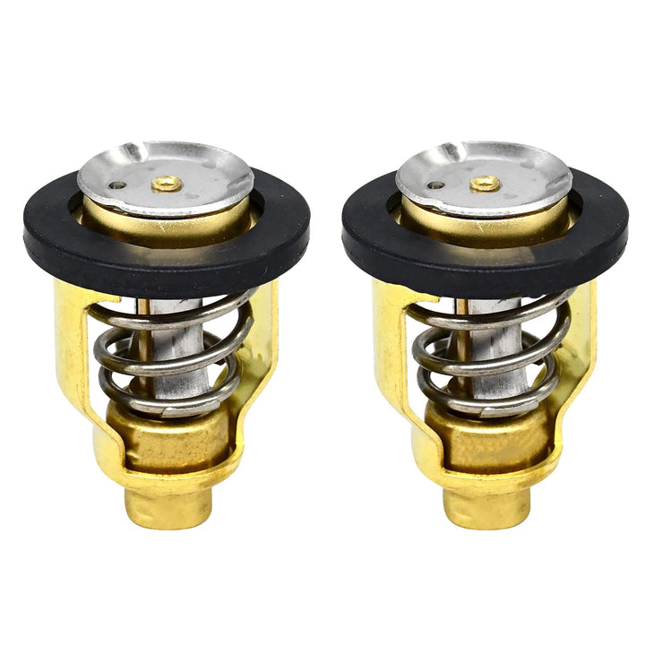 LDCRE thermostat front view showing fit and OEM-style flange benefit