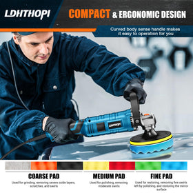 LDHTHOPI motor vent close-up highlighting durable cooling and long-run reliability