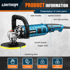 LDHTHOPI held in hand for scale showing compact design and comfortable handling