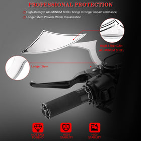 LDJXDADI side profile showing long stem that improves outward viewing angle