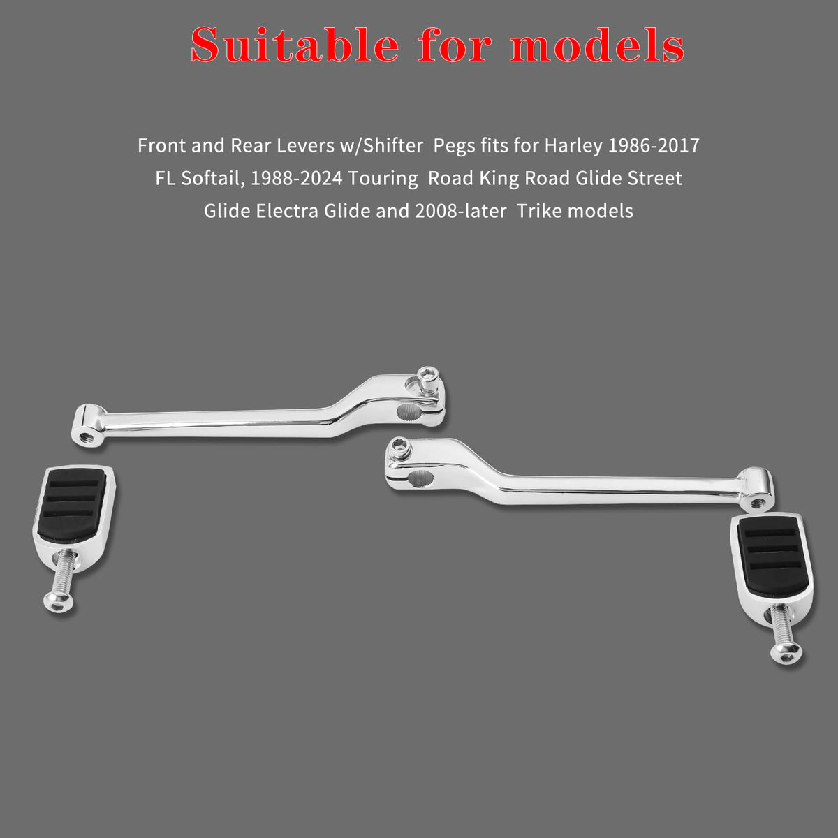 LDJXDADI packaged kit contents showing levers pegs and mounting hardware