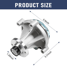 LDMINDA AW4130 installed on engine, demonstrating correct fitment and restored circulation