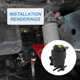 LDMINDA fuel pump packaging and included parts ready for installation and replacement