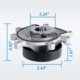 LDMINDA gasket and included seals laid out for straightforward installation benefit