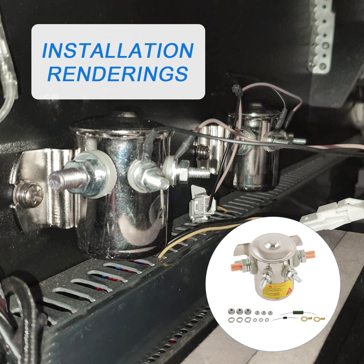 LDMINDA packaged unit with included resistor and diode for ready installation