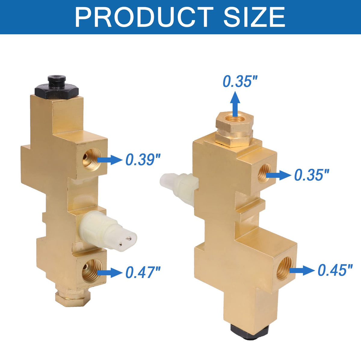 LDMINDA brass surface detail showing corrosion-resistant durability and precision machining