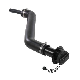 LDMINDA filler neck next to ruler for scale and fitment confirmation