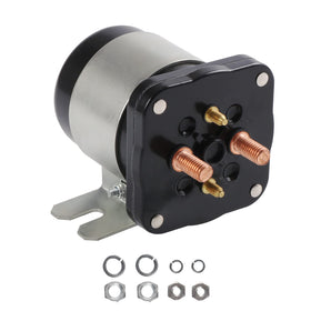LDMINDA solenoid front view showing terminal layout and easy fit